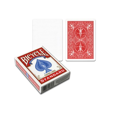 Τράπουλα: Bicycle Blank Face Red Back