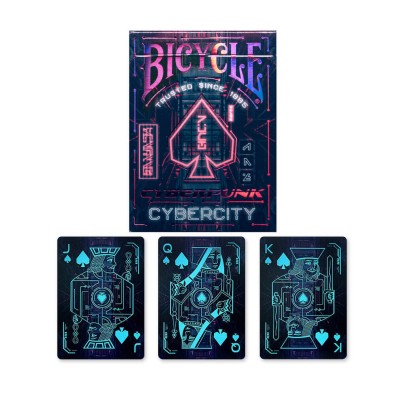 Playing Cards: Bicycle Cyberpunk Cyber City
