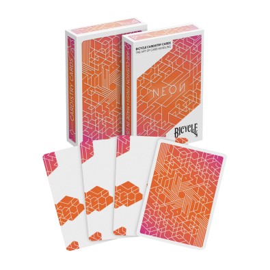 Τράπουλα: Bicycle Neon Orange Bump