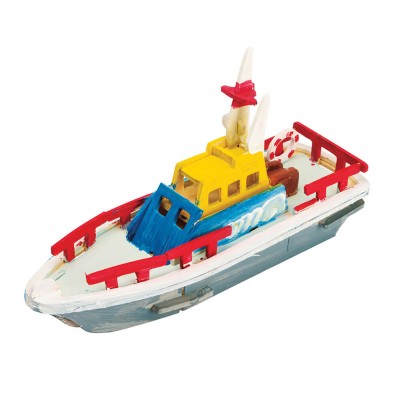 Robotime: Lifeboat Painted Construction Kit Robotime: Lifeboat Painted Construction Kit