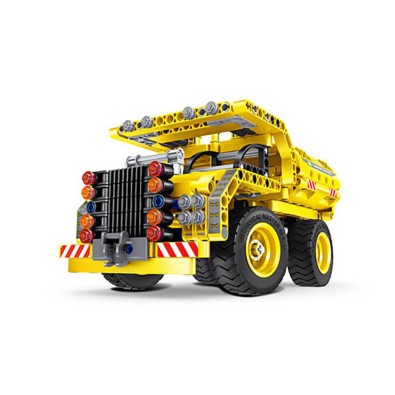 Mechanical Master: 2 in 1 Construction Dump Truck & Plane - 361pcs