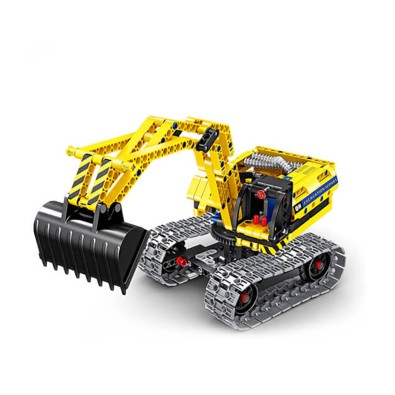 Mechanical Master: 2 in 1 Construction Excavator & Robot - 342pcs