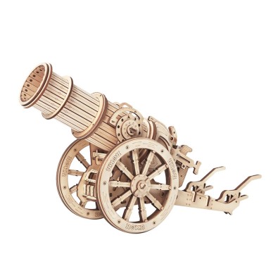 Robotime: Medieval wheeled cannon Robotime: Medieval wheeled cannon