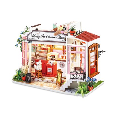 Robotime: Honey Ice-cream Shop Robotime: Honey Ice-cream Shop