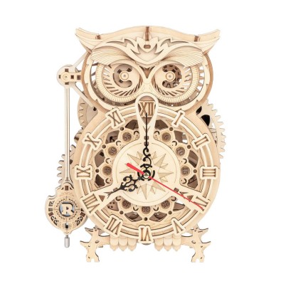 Robotime: Owl Clock Robotime: Owl Clock