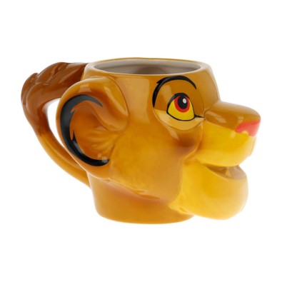 Simba Head Ceramic Dolomite 3d Mug 14 Oz Simba Head Ceramic Dolomite 3d Mug 14 Oz