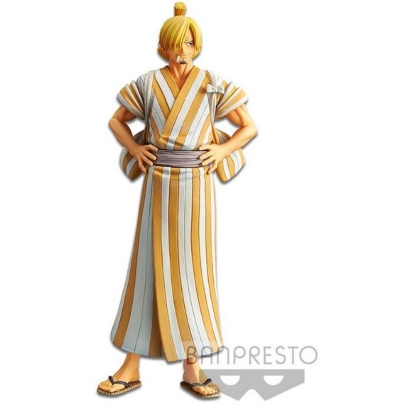 Banpresto: One Piece - DXF The Grandline Men - Wanokuni Sanji Vol.5 Statue (17cm) (18236)