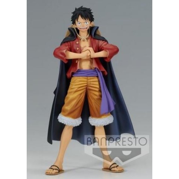 Banpresto: One Piece - Dxf The Grandline Series Wanokuni - Monkey.D.Luffy (Ver -A) Statue (16cm) (18856)