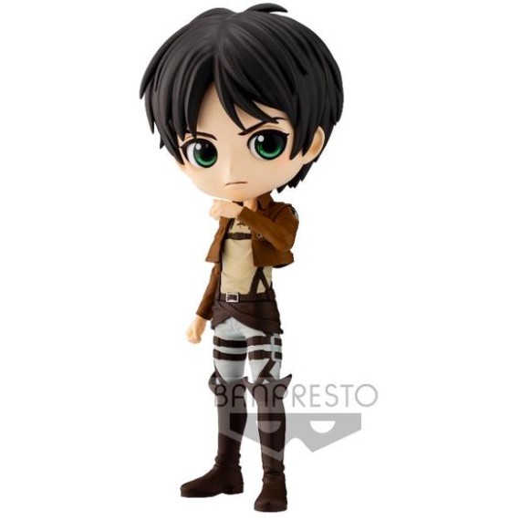 Banpresto: Q Posket - Attack On Titan - Eren Yeager (Ver.A) Figure (14cm) (18527)