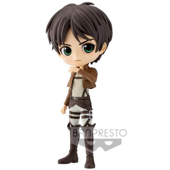 Banpresto: Q Posket - Attack On Titan - Eren Yeager (Ver.B) Figure (14cm) (18528)