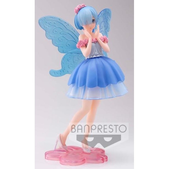 Banpresto: Re -Zero Starting Life In Another World - Espresto - Fairy Elements Rem Statue (22cm) (17947)