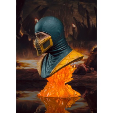 Diamond: Legends In 3D - Mortal Kombat 11 - Scorpion Bust (1/2) (Mar202627) Diamond: Legends In 3D - Mortal Kombat 11 - Scorpion Bust (1/2) (Mar202627)