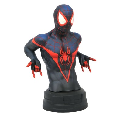 Diamond: Marvel Comic - Miles Morales Bust (18cm) (Aug202101) Diamond: Marvel Comic - Miles Morales Bust (18cm) (Aug202101)