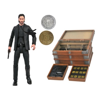 Diamond: Select Toys Deluxe John Wick - John Wick Action Figure Set (MAR208179) Diamond: Select Toys Deluxe John Wick - John Wick Action Figure Set (MAR208179)