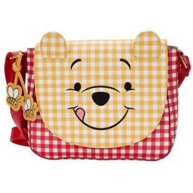 Loungefly: Disney - Winnie The Pooh Gingham Τσάντα Ώμου Loungefly: Disney - Winnie The Pooh Gingham Τσάντα Ώμου