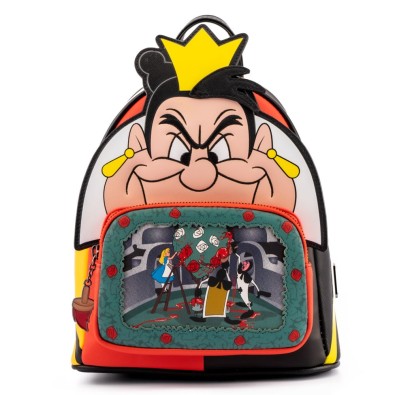 Loungefly: Disney Villains Scene Series Queen Of Hearts Mini Σακίδιο πλάτης Loungefly: Disney Villains Scene Series Queen Of Hearts Mini Σακίδιο πλάτης