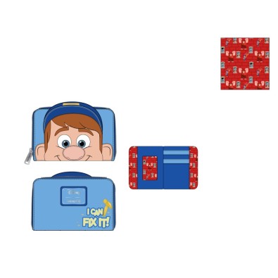 Loungefly: Disney Wreck It Ralph Fix It Felix Πορτοφόλι Loungefly: Disney Wreck It Ralph Fix It Felix Πορτοφόλι