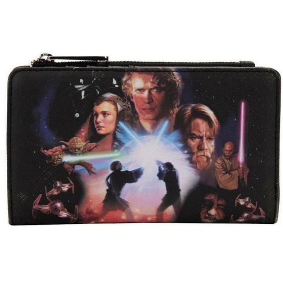 Loungefly: Star Wars - Trilogy 2 Flap Πορτοφόλι