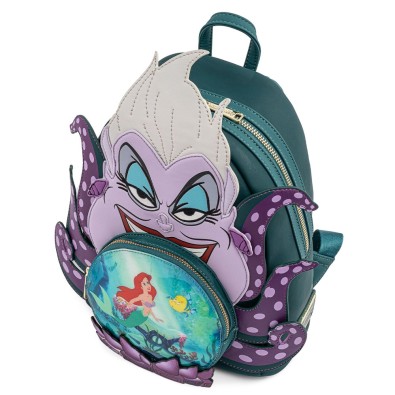 Loungefly: Disney - Villains Scene Ursula Crystal Ball Mini Σακίδιο πλάτης Loungefly: Disney - Villains Scene Ursula Crystal Ball Mini Σακίδιο πλάτης