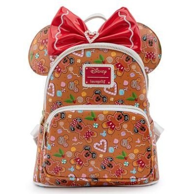 Loungefly: Disney Ginger Bread Aop Mini Σακίδιο πλάτης με στέκα Loungefly: Disney Ginger Bread Aop Mini Σακίδιο πλάτης με στέκα