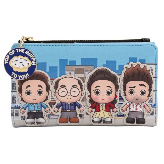 Loungefly: Seinfeld - Chibi City Flap Wallet