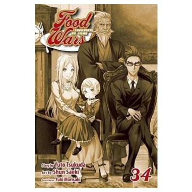 Food Wars Shokugeki No Soma GN Vol. 34 Food Wars Shokugeki No Soma GN Vol. 34