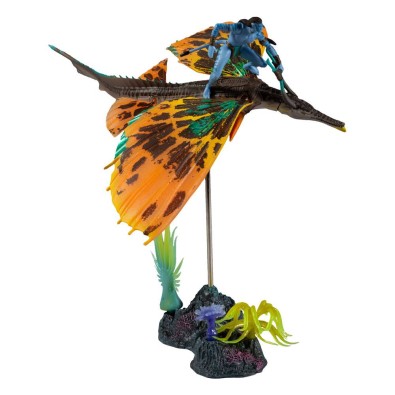 Avatar: The Way of Water Deluxe Large Action Figure Jake Sully & Skimwing Avatar: The Way of Water Deluxe Large Action Figure Jake Sully & Skimwing