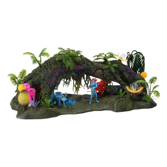 Avatar -  Playset Deluxe Omatikaya Rainforest with Jake Sully