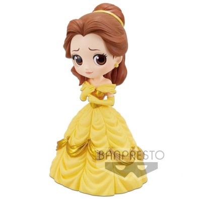 Disney Q Posket Minifigure Belle A Normal Color Version 14 cm Disney Q Posket Minifigure Belle A Normal Color Version 14 cm
