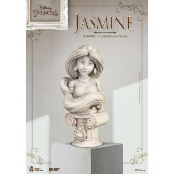 Disney Princess Series PVC Bust Jasmine 15 cm