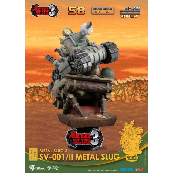 Metal Slug D-Stage PVC Diorama SV-001/II Metal Slug 16 cm