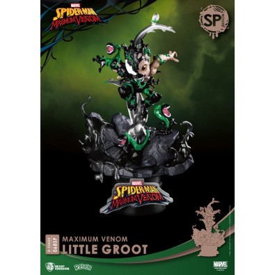 Marvel Comics D-Stage PVC Diorama Maximum Venom Little Groot Special Edition 16 cm Marvel Comics D-Stage PVC Diorama Maximum Venom Little Groot Special Edition 16 cm
