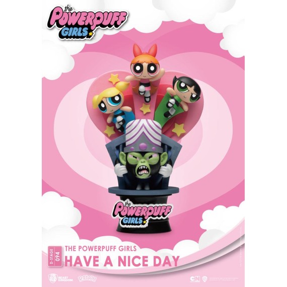 The Powerpuff Girls D-Stage PVC Diorama Have A Nice Day Standard Version 15 cm