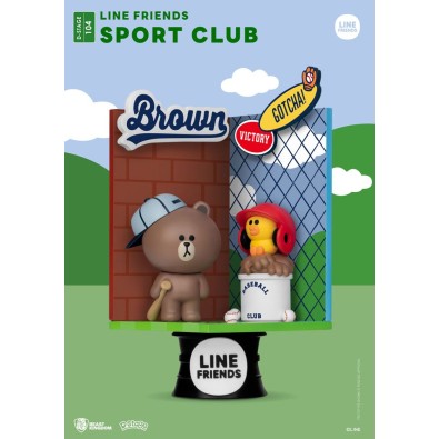 Line Friends D-Stage PVC Diorama Sport Club (σε κλειστό κουτί) Version 16 cm Line Friends D-Stage PVC Diorama Sport Club (σε κλειστό κουτί) Version 16 cm