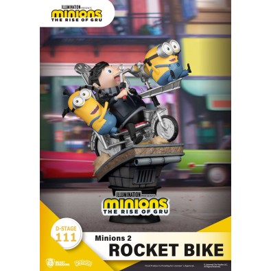 Minions 2 D-Stage PVC Diorama Rocket Bike 15 cm Minions 2 D-Stage PVC Diorama Rocket Bike 15 cm