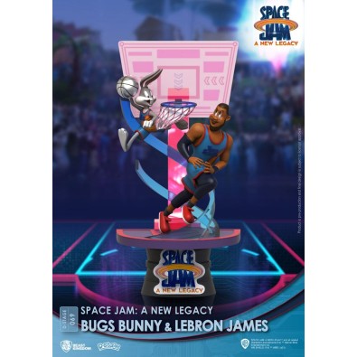 Space Jam: A New Legacy D-Stage PVC Diorama Bugs Bunny & Lebron James New Version 15 cm Space Jam: A New Legacy D-Stage PVC Diorama Bugs Bunny & Lebron James New Version 15 cm