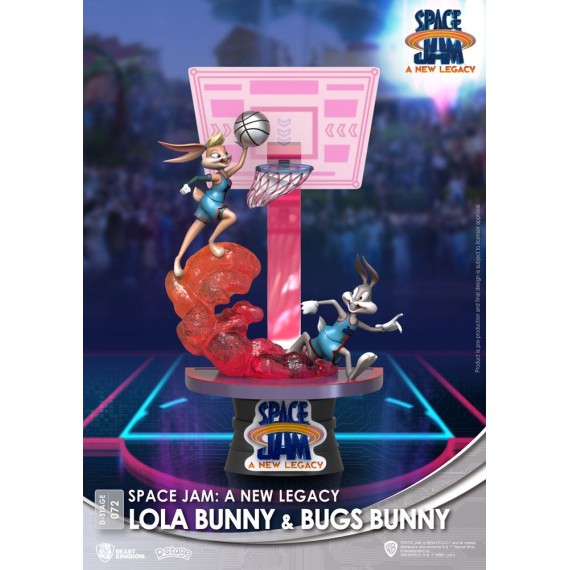 Space Jam: A New Legacy D-Stage PVC Diorama Lola Bunny & Bugs Bunny Standard Ver. 15 cm