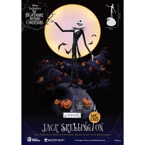 Nightmare Before Christmas Master Craft Statue Jack Skellington 40 cm