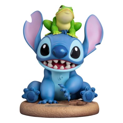 Disney 100th Master Craft Statue Stitch with Frog 34 cm Disney 100th Master Craft Statue Stitch with Frog 34 cm