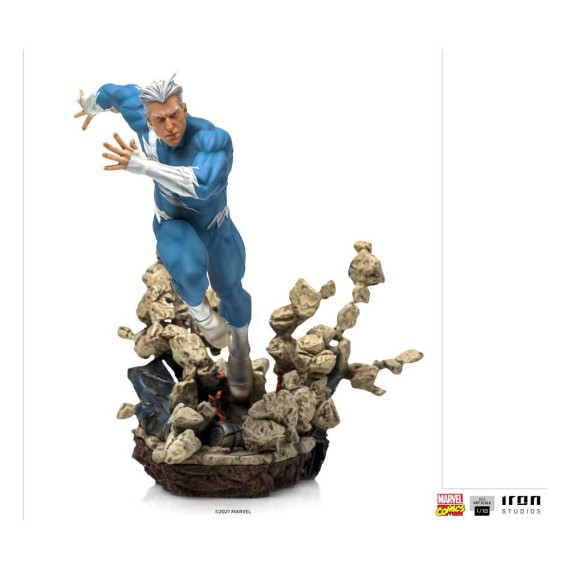 Iron Studios: Marvel Comics BDS Art Scale Statue 1/10 Quicksilver 21 cm