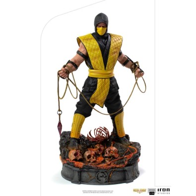 Iron Studios: Mortal Kombat Art Scale Statue 1/10 Scorpion 22 cm Iron Studios: Mortal Kombat Art Scale Statue 1/10 Scorpion 22 cm