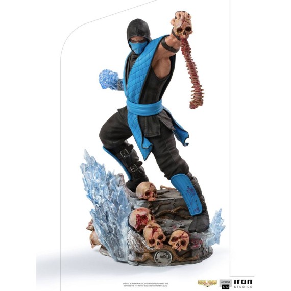 Iron Studios: Mortal Kombat Art Scale Statue 1/10 Sub-Zero 23 cm