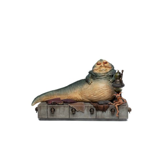 Iron Studios: Star Wars Deluxe Art Scale Statue 1/10 Jabba The Hutt 23 cm