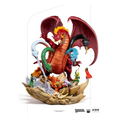 Iron Studios: Dungeons & Dragons Demi Art Scale Statue 1/20 Tiamat Battle 56 cm Iron Studios: Dungeons & Dragons Demi Art Scale Statue 1/20 Tiamat Battle 56 cm