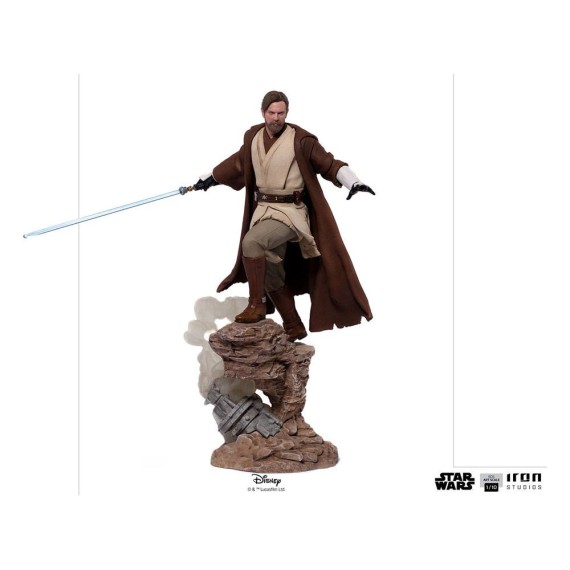 Iron Studios: Star Wars Deluxe BDS Art Scale Statue 1/10 Obi-Wan Kenobi 28 cm