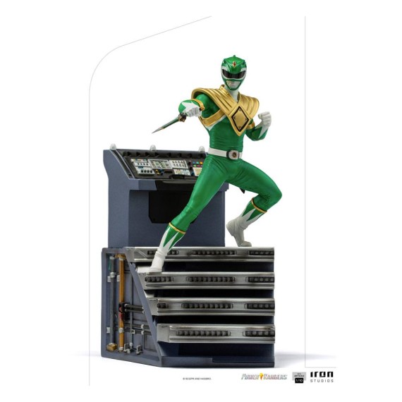 Iron Studios: Power Rangers BDS Art Scale Statue 1/10 Green Ranger 22 cm