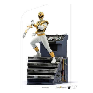 Iron Studios: Power Rangers BDS Art Scale Statue 1/10 White Ranger 22 cm Iron Studios: Power Rangers BDS Art Scale Statue 1/10 White Ranger 22 cm