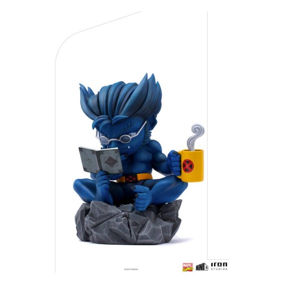 Iron Studios: Marvel Comics Mini Co. Deluxe PVC Figur Beast (X-Men) 14 cm