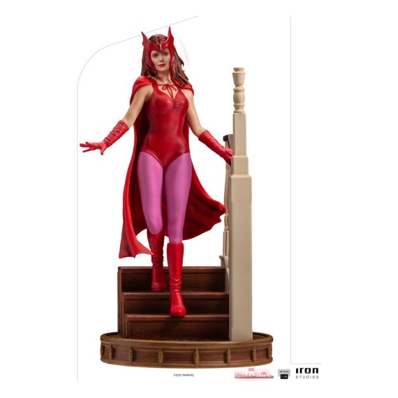 Iron Studios: WandaVision Art Scale Statue 1/10 Wanda Halloween Version 23 cm