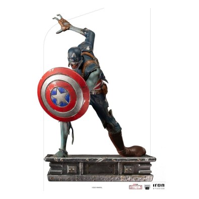 Iron Studios: What If...? Art Scale Statue 1/10 Captain America Zombie 22 cm Iron Studios: What If...? Art Scale Statue 1/10 Captain America Zombie 22 cm